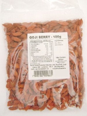 Goji Berry Desidratado 100g - Imagem 3