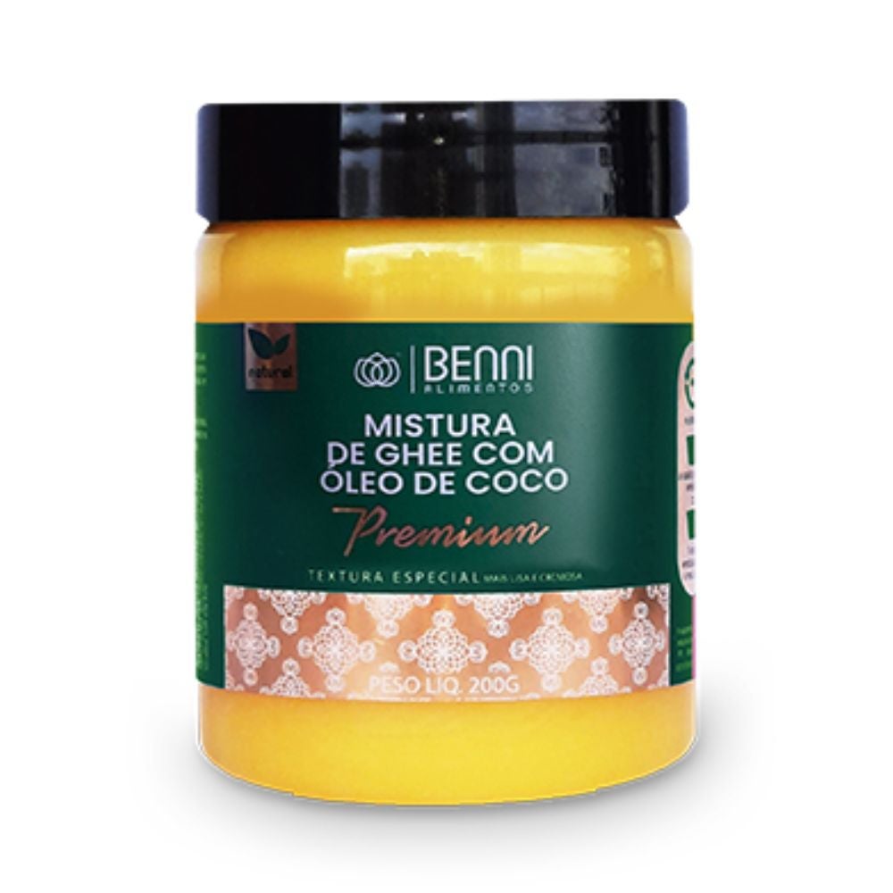 Manteiga Ghee com Óleo de Coco Benni 200g