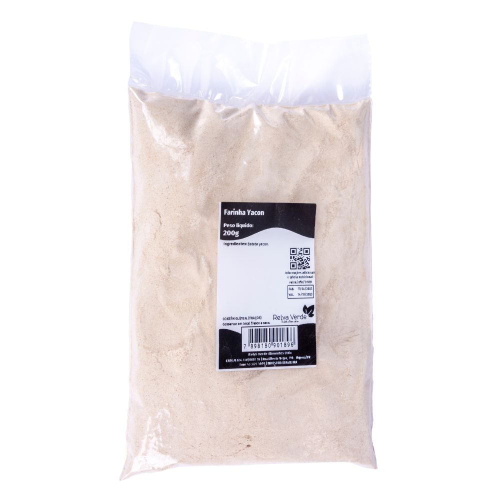 Farinha de Batata Yacon 200g - Imagem 3
