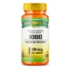 Iodo Iodeto de Potássio Unilife 60 cápsulas