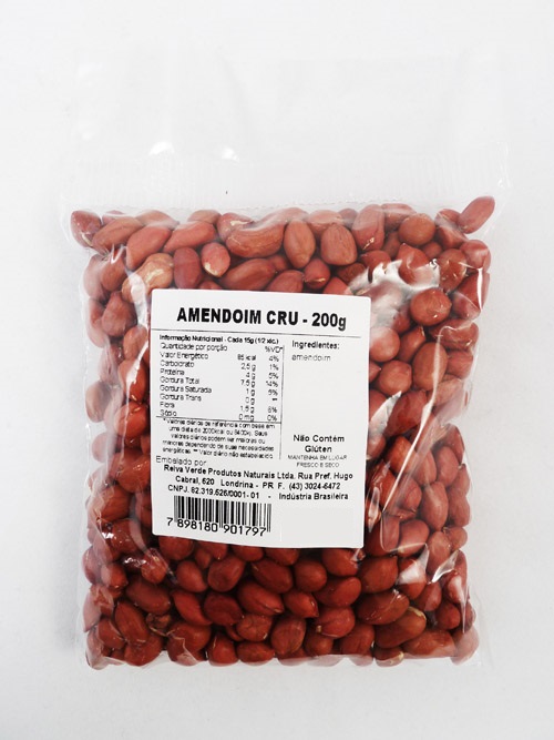 Amendoim Cru 200g - Imagem 3
