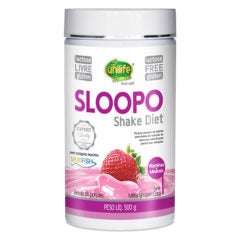 Shake Diet com Colágeno Verisol Sloopo Morango Unilife 500g