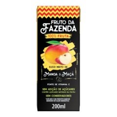 Suco de Manga e Maçã Fruto da Fazenda Superbom 200ml