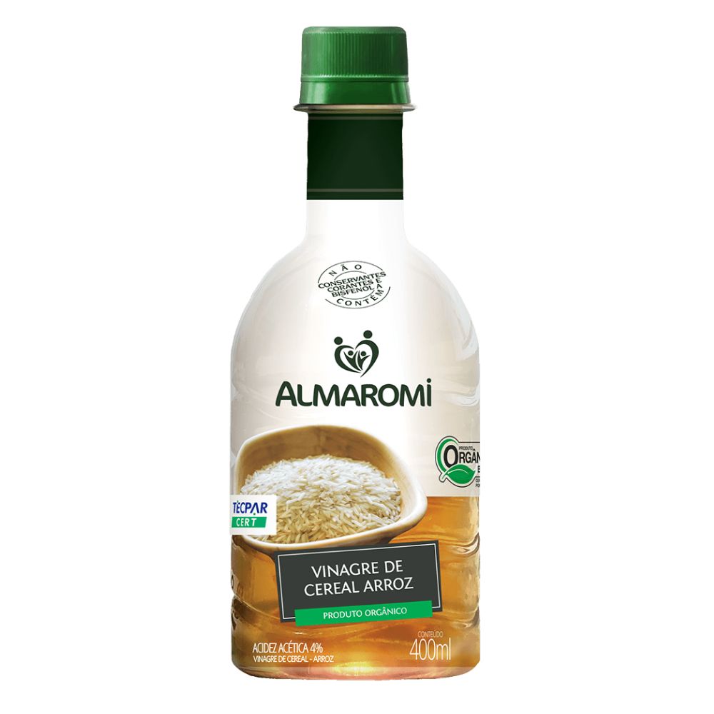 Vinagre de Arroz Orgânico Almaromi 400ml