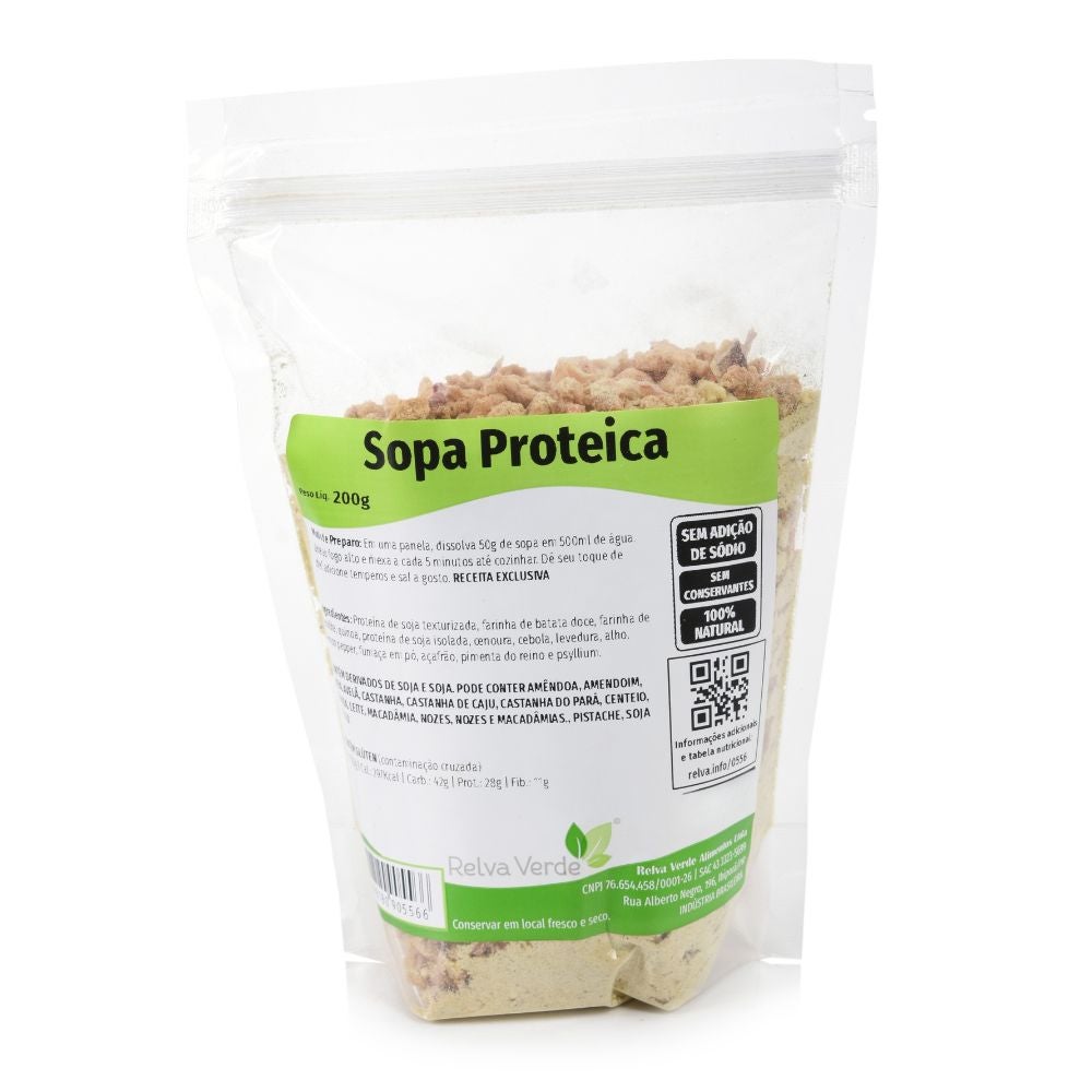 Sopa Proteica Relva Verde 200g - Imagem 3