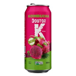 Kombucha Orgânico Sabor Pitaya Doutor K 350ml