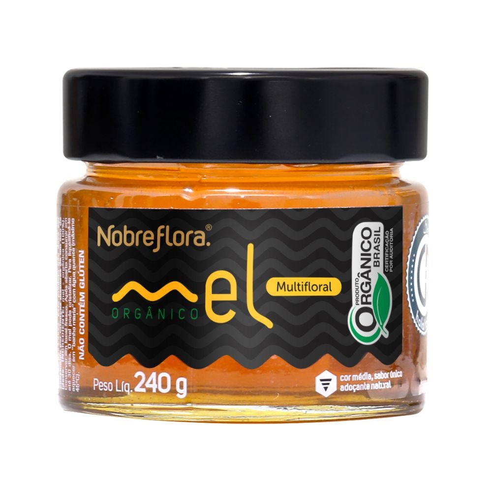Mel Multifloral Orgânico Nobreflora 240g