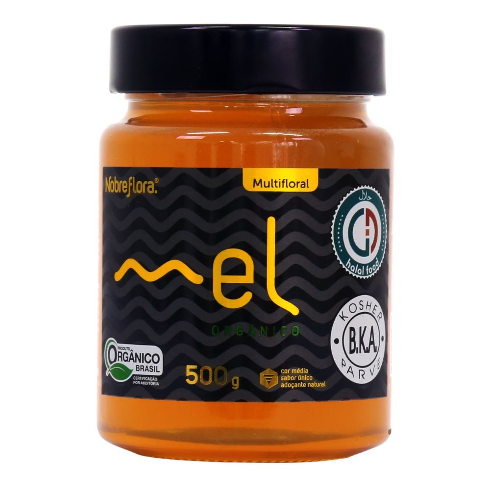Mel Multifloral Orgânico Nobreflora 500g