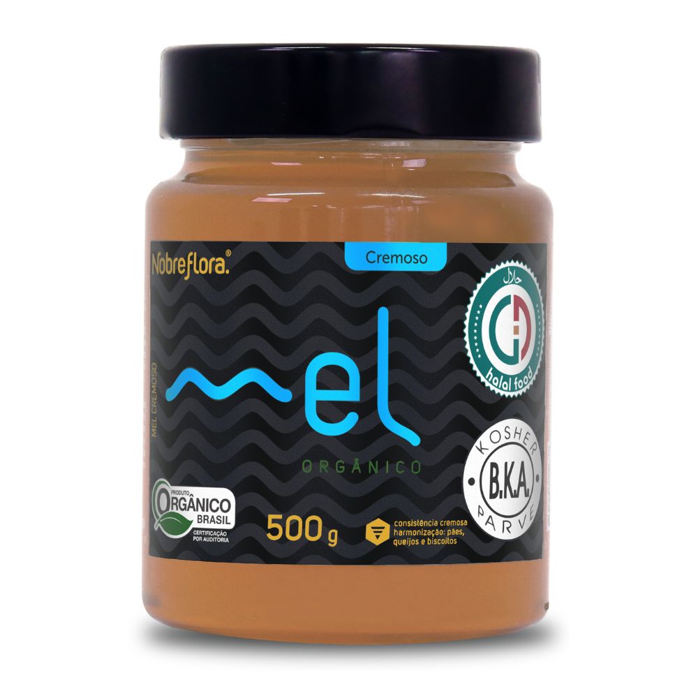 Mel Cremoso Orgânico Nobreflora 500g
