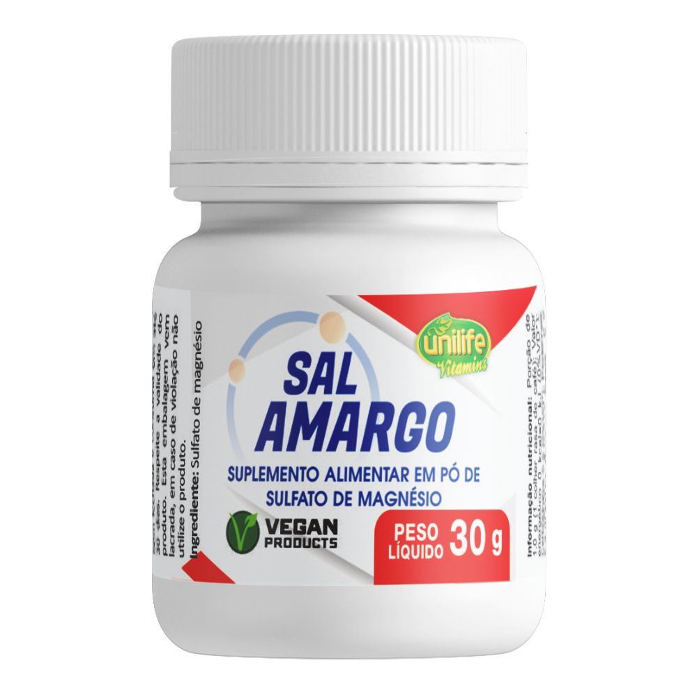 Sal Amargo em Pó Unilife 30g