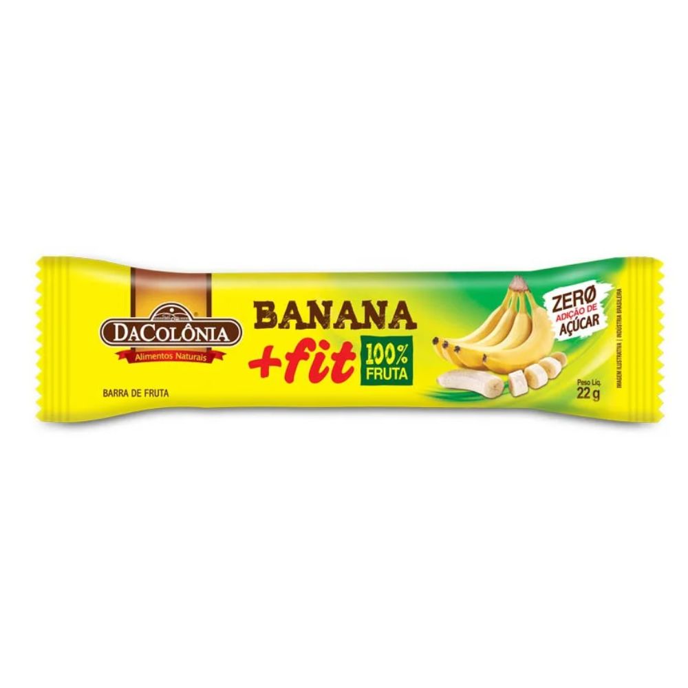 Banana +Fit Zero DaColônia 22g