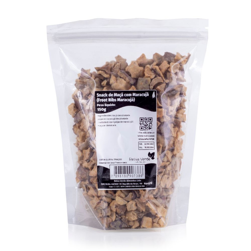 Snack de Maçã com Maracujá (Froot Nibs Maracujá) 150g - Imagem 3