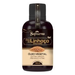 Óleo Vegetal de Linhaça Dourada SupraErvas 30ml