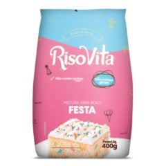 Mistura para Bolo Festa Sem Glúten RisoVita 400g