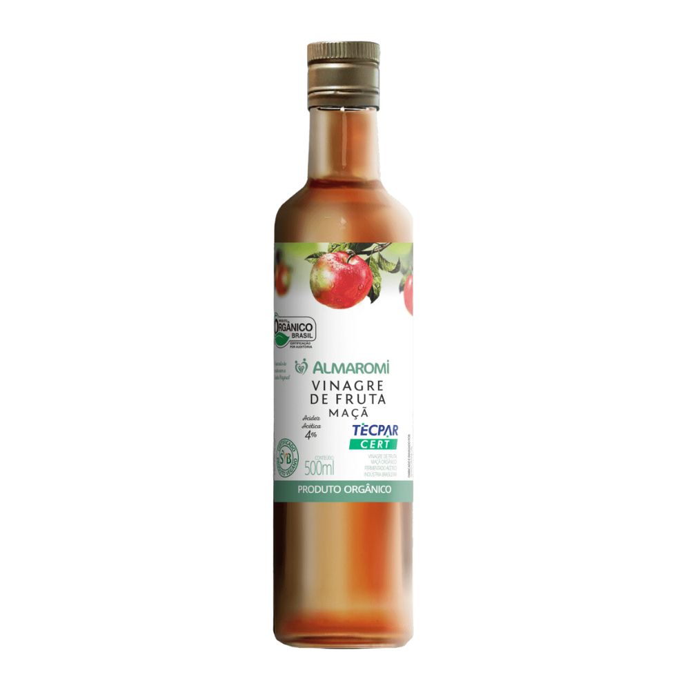 Vinagre de Maçã Orgânico Almaromi 500ml