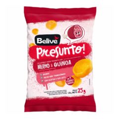 Salgadinho de Milho e Quinoa Sabor Presunto Belive 25g