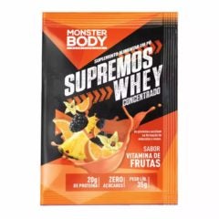 Supremos Whey Concentrado Sabor Vitamina de Frutas SupraErvas 35g