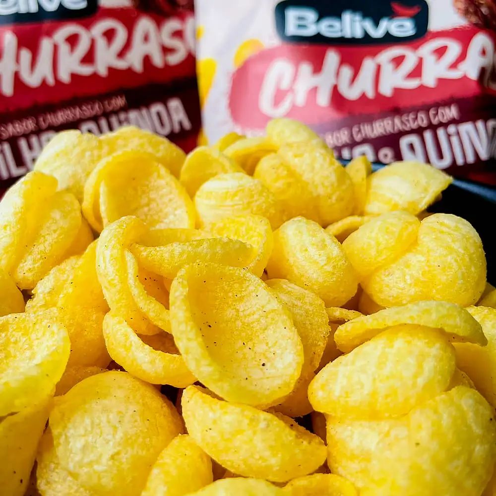 Snack Assado de Milho Sabor Churrasco Belive 35g - Imagem 2