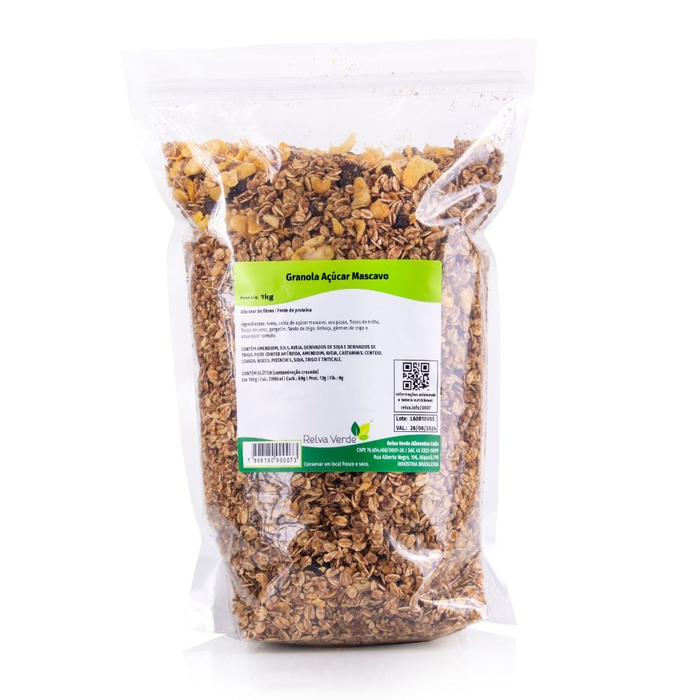 Granola Açúcar Mascavo 1kg - Imagem 3