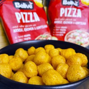 Snack Multigrãos Sabor Pizza Sem Glúten Belive 35g - Imagem 2