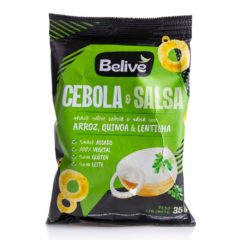 Snack Multigrãos Sabor Cebola e Salsa Sem Glúten Belive 35g