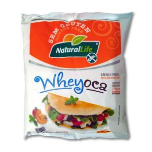 Wheyoca Sem Glúten Natural Life 250g