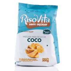 Mistura para Bolo de Coco Zero Sem Glúten RisoVita 300g