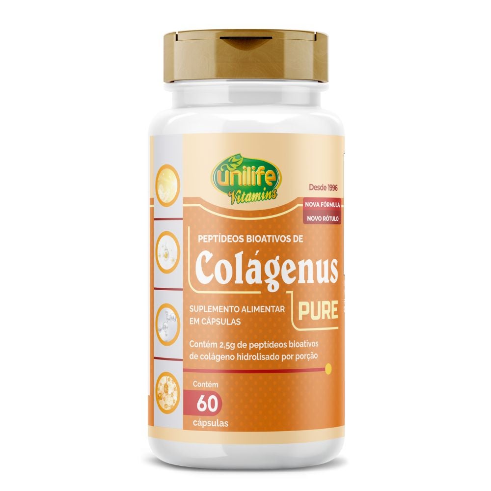 Colágenus Colágeno Hidrolisado Unilife 60 cápsulas