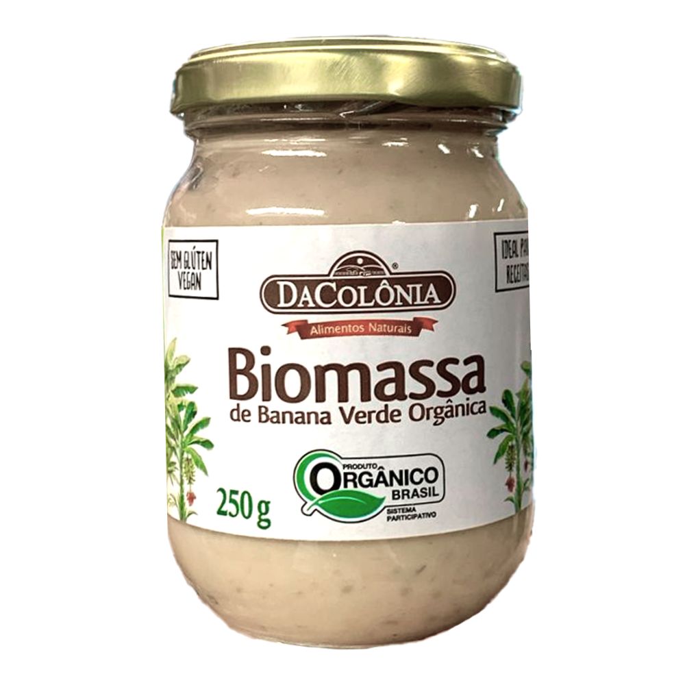 Biomassa de Banana Verde Orgânico DaColônia 250g