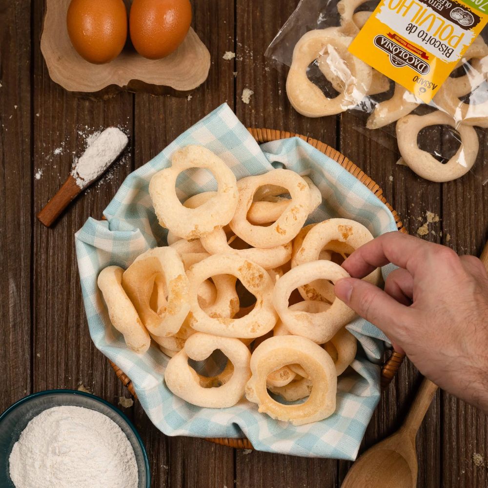 Biscoito de Polvilho Rosquinha de Vento DaColônia 80g - Imagem 2