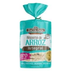 Biscoito de Arroz Integral DaColônia 95g