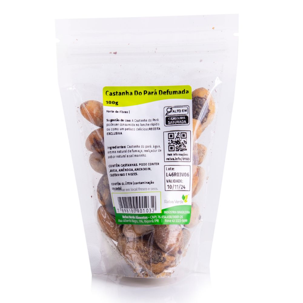 Castanha do Pará Defumada 100g - Imagem 3