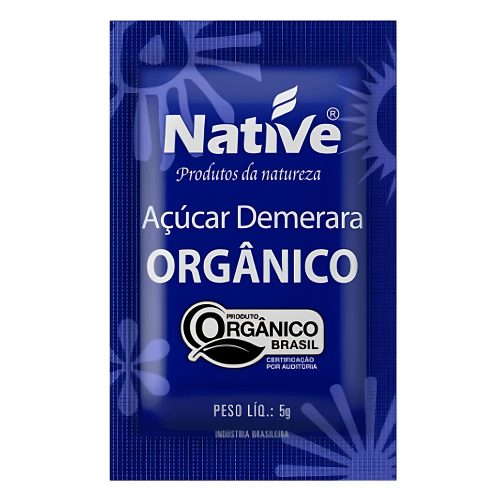 Açúcar Demerara Orgânico Native 50 Sachês de 5g - Imagem 2