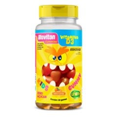Bioviton Gummy Kids Vitamina D3 Sabor Laranja Unilife 30 gomas