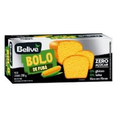 Bolo de Fubá Zero Sem Glúten Belive 290g