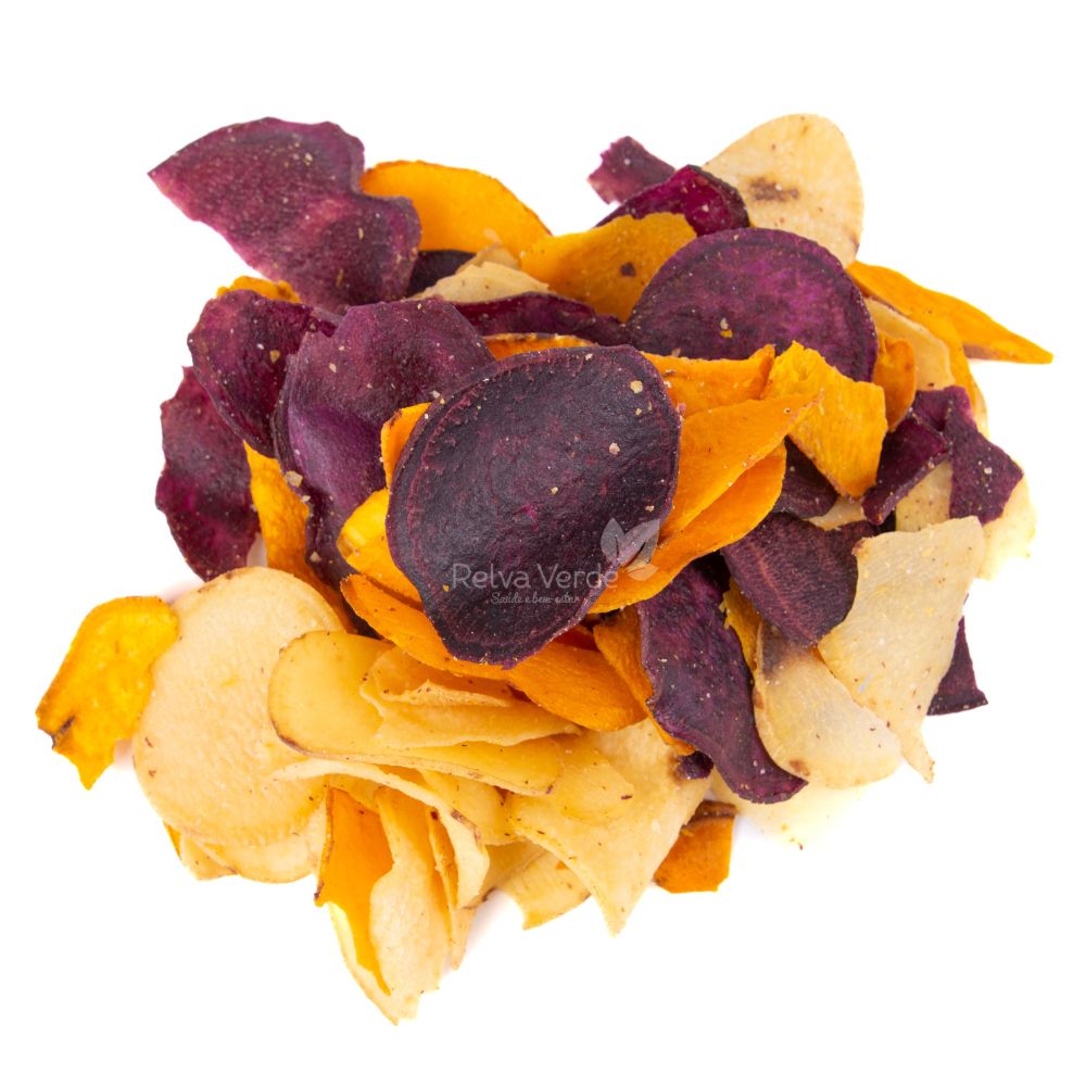 Mix de Batatas Doces (Laranja, Roxa e Branca) 80g - Imagem 2