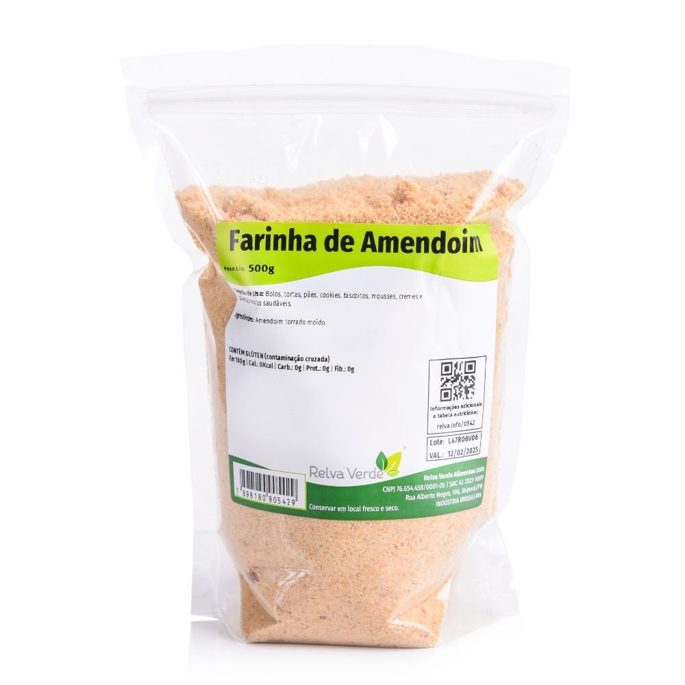 Farinha de Amendoim 500g - Imagem 3