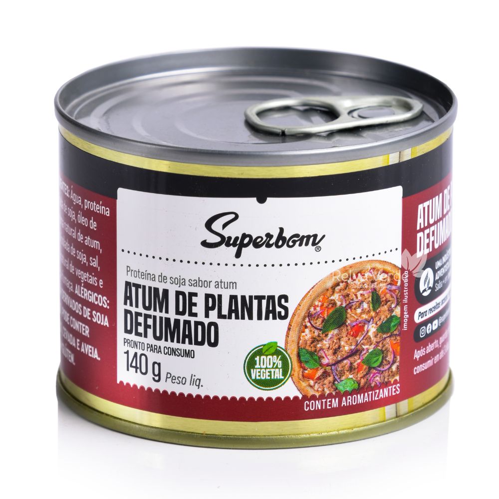 Atum de Plantas Defumado Superbom 140g