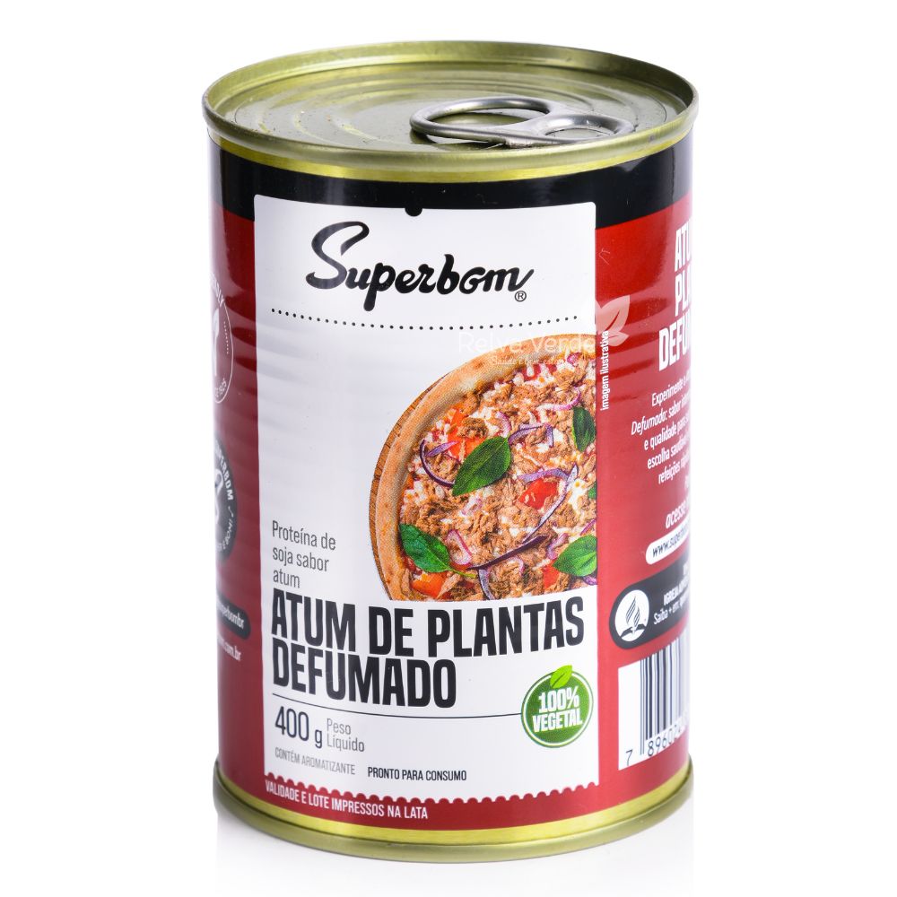 Atum de Plantas Defumado Superbom 400g