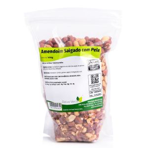 Amendoim Salgado com Pele 500g - Imagem 3
