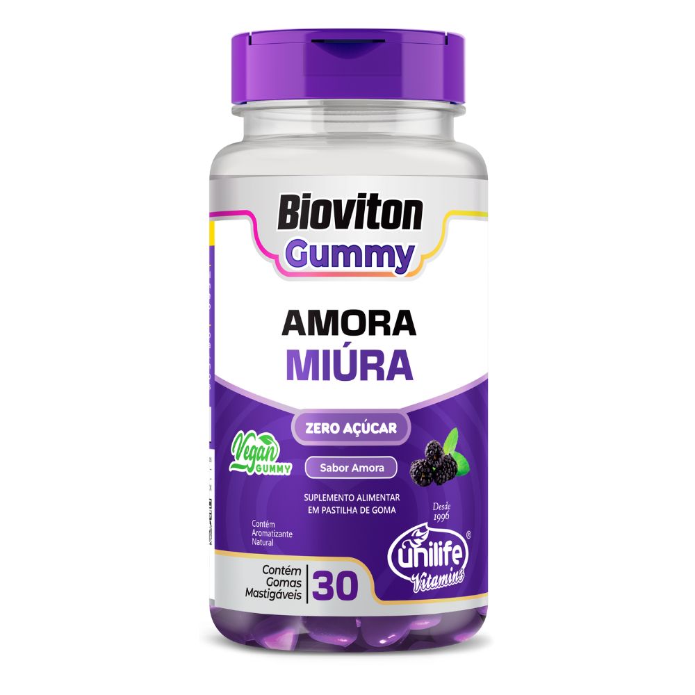 Bioviton Gummy Amora Miura Unilife 30 gomas