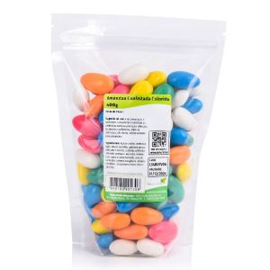 Amêndoa Confeitada Colorida 400g - Imagem 3