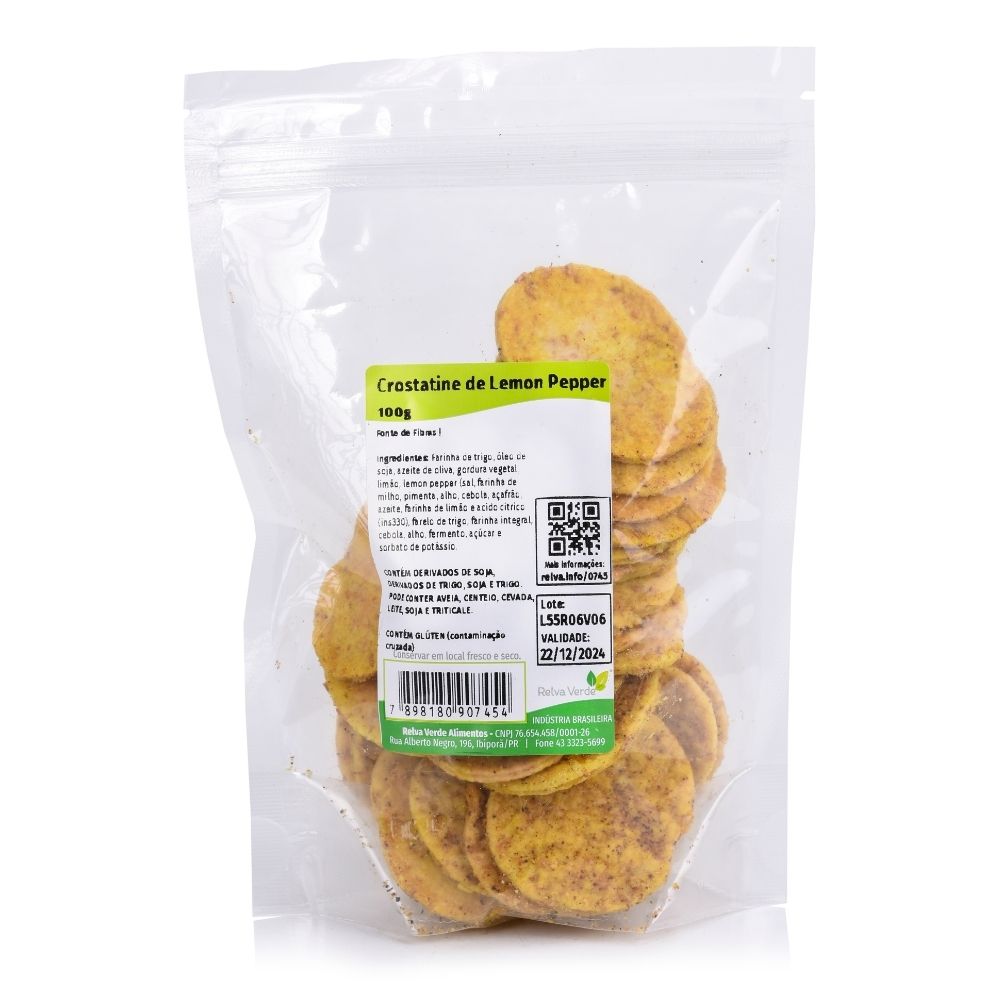 Crostatine de Lemon Pepper 100g - Imagem 3