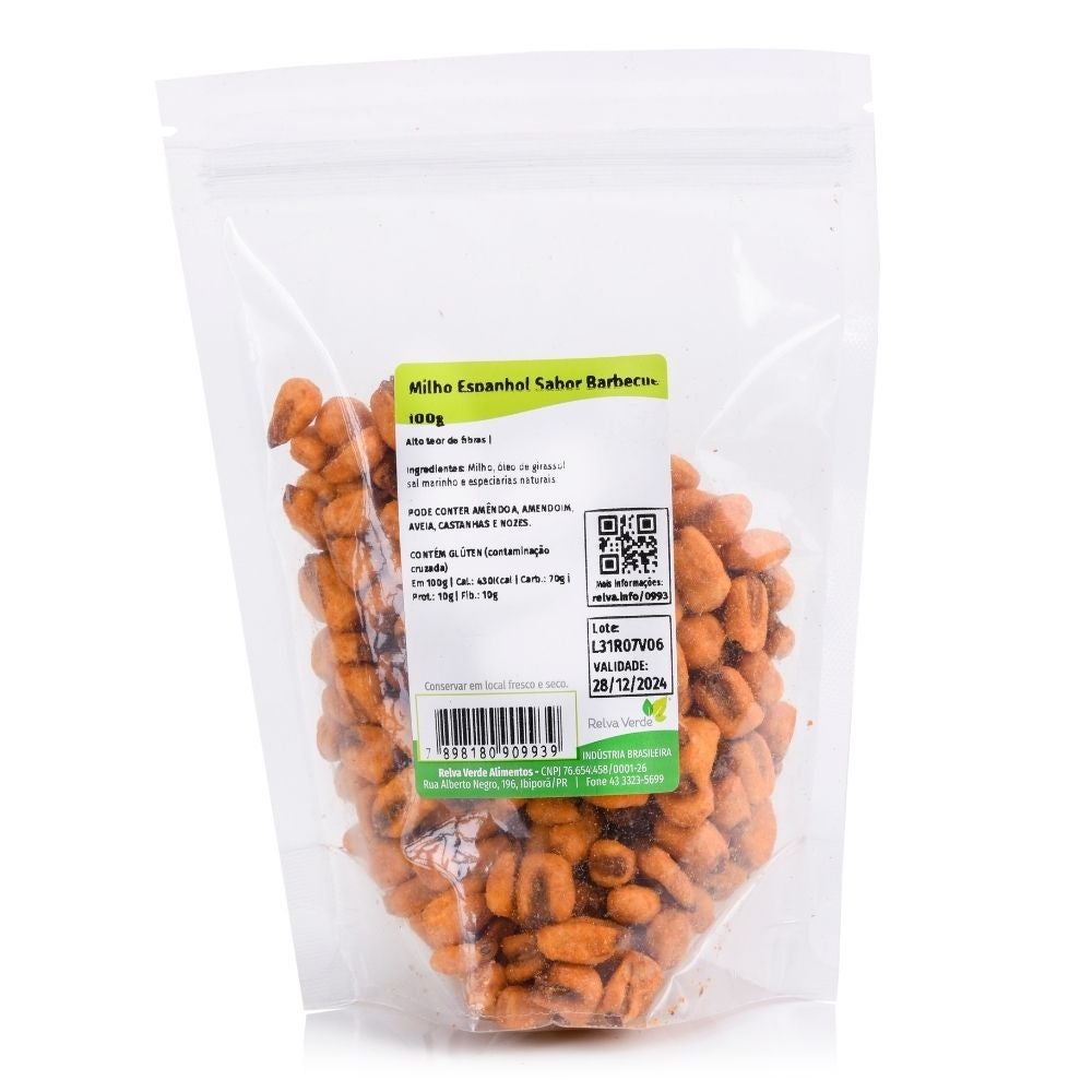 Milho Espanhol Sabor Barbecue 100g - Imagem 3