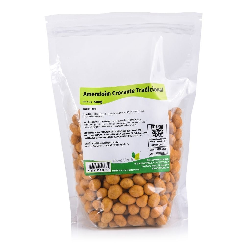 Amendoim Crocante Tradicional 500g - Imagem 3