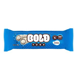 Wafer Recheado Tube Sabor Cookies e Cream Bold 40g