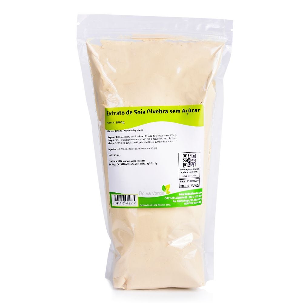 Extrato de Soja Olvebra sem Açúcar 500g - Imagem 3