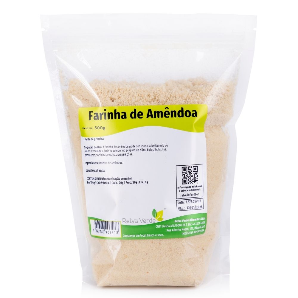 Farinha de Amêndoa 500g - Imagem 2