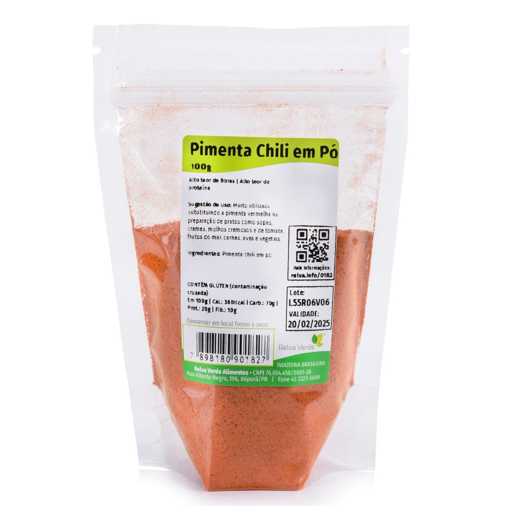 Pimenta Chili em Pó 100g - Imagem 3