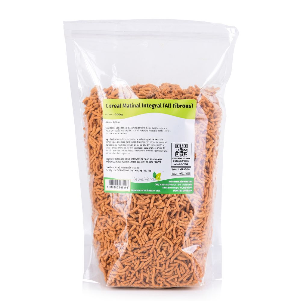Cereal Matinal Integral (All Fibrous) 500g - Imagem 3
